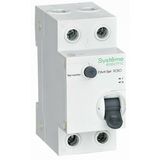 City9 Set Авт. выкл. диф. тока 1P+N С 10А 4.5kA 30мА Тип-АС 230В Systeme electric C9D34610 (АВДТ)