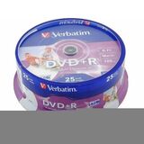 Verbatim Диски DVD+R 4.7Gb 16х 43500&nbsp;<img style='position: relative;margin:0' src='/image/only_to_order_edit.gif' alt='На заказ' title='На заказ' />