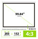 Экран Cactus Wallscreen CS-PSW-152x203 152 x 203см 4:3 настенно-потолочный рулонный белый Экран Cactus Wallscreen CS-PSW-152x203 152 x 203см 4:3 настенно-потолочный рулонный белый