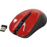 Oklick 545MW черный/ красный оптическая (1600dpi) беспроводная USB (4but) [368631]