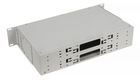 Cabeus FO-CS-19-6FP-GY Кросс бокс оптический 19" 2U на 6 адаптерных панелей Cabeus FO-CS-19-6FP-GY Кросс бокс оптический 19" 2U на 6 адаптерных панелей