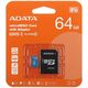 ADATA
Micro SecureDigital 64Gb A-DATA AUSDX64GUICL10A1-RA1 ADATA
Micro SecureDigital 64Gb A-DATA AUSDX64GUICL10A1-RA1