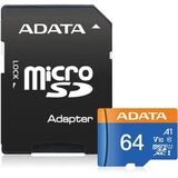 ADATA
Micro SecureDigital 64Gb A-DATA AUSDX64GUICL10A1-RA1