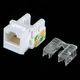 Модуль Keystone jack NEOMAX [NM-KJ45-U5E-90D-101-WH] ] Cat.5E
