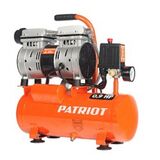 PATRIOT WO 10-120 Компрессор [525306370] {Безмасляный; Мощн.: 0, 65 кВт; Напр.230В.Об. дв.: 2850 об/ мин; Производ.: 120 л/ мин; Объем ресивера: 10 л; Давление: 8 бар}