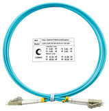 Шнур оптический duplex LC-LC 50/ 125 mm OM3 0, 5м LSZH Cabeus FOP-50-LC-LC-0, 5m FOP-50-LC-LC-0,5m