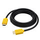 Greenconnect HDMI (m) 2.0 - HDMI (m) 2.0 15м жёлтый Greenconnect HDMI (m) 2.0 - HDMI (m) 2.0 15м жёлтый