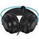 Наушники с микрофоном A4Tech Fstyler FH200U серый/синий 2м накладные USB оголовье (FH200U BLUE)