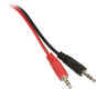 Oklick HS-L100 черный/красный 2м мониторы оголовье 359485
