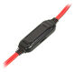 Oklick HS-L100 черный/красный 2м мониторы оголовье 359485