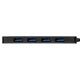 Exegate EX293986RUS USB-Хаб (концентратор) ExeGate DUB-4CP/1 (кабель-адаптер USB Type C --> 4xUSB3.0, Plug&Play, черный)