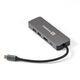 Exegate EX293982RUS Док-станция ExeGate DUB-21C/PD/HL (кабель-адаптер USB Type-C --> 2xUSB3.0 + PD 100W + HDMI 4K@60Hz + Lan RJ45 10/100/1000Mb, Plug&Play, серая) Exegate EX293982RUS Док-станция ExeGate DUB-21C/PD/HL (кабель-адаптер USB Type-C --> 2xUSB3.0 + PD 100W + HDMI 4K@60Hz + Lan RJ45 10/100/1000Mb, Plug&Play, серая)