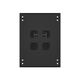 (4405) Бастион SKAT TB-32R680GF-B Телекоммуникационный шкаф 32U/600x800мм/Пд-стекло/Зд-металл/RAL9005/79,7кг/1.5 л.г