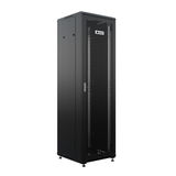 (4401) Бастион SKAT TB-22R660PF-B Телекоммуникационный шкаф 22U/ 600x600мм/ Пд-перф/ Зд-металл/ RAL9005/ 47, 5кг/ 1.5 л.г&nbsp;<img style='position: relative;margin:0' src='/image/only_to_order_edit.gif' alt='На заказ' title='На заказ' />