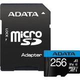 ADATA
Micro SecureDigital 256Gb A-Data AUSDX256GUICL10A1-RA1 {MicroSDXC Class 10 UHS-I