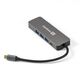 Exegate EX293984RUS Док-станция ExeGate DUB-31C/PD/H (кабель-адаптер USB Type-C --> 3xUSB3.0 + PD 60W + HDMI 4K@30Hz, Plug&Play, серый) Exegate EX293984RUS Док-станция ExeGate DUB-31C/PD/H (кабель-адаптер USB Type-C --> 3xUSB3.0 + PD 60W + HDMI 4K@30Hz, Plug&Play, серый)