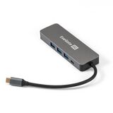 Док-станция ExeGate DUB-31C/ PD/ H Exegate EX293984RUS (кабель-адаптер USB Type-C --> 3xUSB3.0 + PD 60W + HDMI 4K@30Hz, Plug&amp;Play, серый)