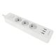 Harper Сетевой фильтр с USB зарядкой UCH-330 White (3 роз.,1,5м., 3 x USB (max 3.4A) Harper Сетевой фильтр с USB зарядкой UCH-330 White (3 роз.,1,5м., 3 x USB (max 3.4A)