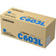HP
Samsung CLT-C603L High Yield Cyan Toner Cartridge (SV232A)