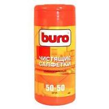 Чистящие салфетки BURO BU-Tmix 65 шт влажных+ 65 шт. сухих [817437]&nbsp;<img style='position: relative;margin:0' src='/image/only_to_order_edit.gif' alt='На заказ' title='На заказ' />