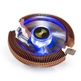 Кулер ExeGate Wizard EE91-PWM.Cu.BLUE (Al+Copper Exegate EX286154RUS