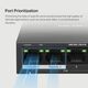 Mercusys MS105GP Настольный коммутатор с 5 гигабитными портами (4 порта PoE+) Mercusys MS105GP Настольный коммутатор с 5 гигабитными портами (4 порта PoE+)
