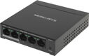 Mercusys MS105GP Настольный коммутатор с 5 гигабитными портами (4 порта PoE+) Mercusys MS105GP Настольный коммутатор с 5 гигабитными портами (4 порта PoE+)
