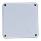Коробка КМ41233 распаячная для о/ п 100х100х50 мм IP44 Iek UKO11-100-100-050-K41-44 (RAL7035, 6 гермовводов)