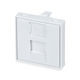Cabeus FP-45-1M Вставка 45x45 (Mosaic) для 1 модуля формата Keystone Jack Cabeus FP-45-1M Вставка 45x45 (Mosaic) для 1 модуля формата Keystone Jack