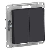 ATLASDESIGN 2-клавишный ПЕРЕКЛЮЧАТЕЛЬ Systeme electric ATN001065&nbsp;<img style='position: relative;margin:0' src='/image/only_to_order_edit.gif' alt='На заказ' title='На заказ' />