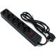 5bites SP5B-150 Сетевой фильтр SP5B-150 5S / 3*0.75MM2 / 5M / BLACK 5bites SP5B-150 Сетевой фильтр SP5B-150 5S / 3*0.75MM2 / 5M / BLACK