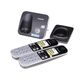 Panasonic KX-TG6812RUB Радиотелефон черный (2 трубки с ЖК диспл., DECT)