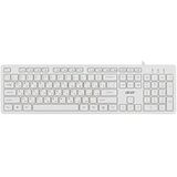 Клавиатура Acer OKW123 белый USB (ZL.KBDEE.00D)