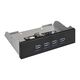 Exegate EX289290RUS Планка USB на переднюю панель ExeGate U5H-625 Exegate EX289290RUS Планка USB на переднюю панель ExeGate U5H-625