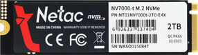 Netac SSD NV7000-t 2TB PCIe 4 x4 M.2 2280 NVMe 3D NAND Netac SSD NV7000-t 2TB PCIe 4 x4 M.2 2280 NVMe 3D NAND
