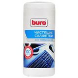 Туба с чистящими салфетками BURO BU-Tsurface