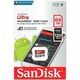 Micro SecureDigital 64GB SanDisk Ultra Class 10