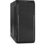 Корпус Miditower ExeGate XP-334UC Exegate EX287365RUS (ATX, без БП, 1*USB+1*USB3.0+1*TypeC, аудио, черный)