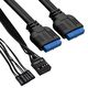 Exegate EX291153RUS Корпус Minitower ExeGate BAA-105U4-01-AA500 (mATX, AA500 с вент. 8см, 4*USB3.0, HD аудио, черный)