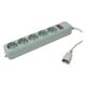 PC PET Сетевой фильтр AP01006-E-G 1.8м (5 розеток) серый PC PET Сетевой фильтр AP01006-E-G 1.8м (5 розеток) серый