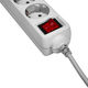PC PET Сетевой фильтр AP01006-E-G 1.8м (5 розеток) серый PC PET Сетевой фильтр AP01006-E-G 1.8м (5 розеток) серый