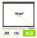 Экран Cactus Wallscreen CS-PSW-152X203-SG Экран Cactus Wallscreen CS-PSW-152X203-SG