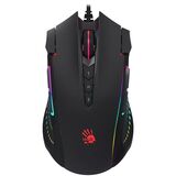 Мышь A4Tech Bloody J90s черный оптическая (8000dpi) USB (12but) J90S BLACK ACTIVATED