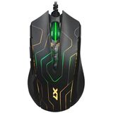 Мышь A4Tech X89 Maze черный оптическая (2400dpi) USB (8but) X89 (MAZE)