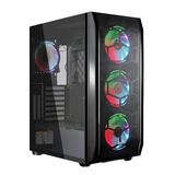 FAN 12CM RGB*4 USB3.0 Window Ginzzu GL300