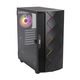 CASE HIPER DCB черный без БП ATX 1x120mm 1x140mm 1xUSB2.0 1xUSB3.0 audio bott PSU