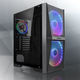 Raijintek
SILENOS MS PRO (200x200x25 *2 + 120x120x25*1 ARGB fan); Tempered glass appearance design; ATX; 4mm Tempered Glass; USB3.0*1 + USB2.0*2 +HD AUDIO; 62.5