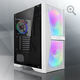 Raijintek
SILENOS MS PRO WHITE (200x200x25 *2 + 120x120x25*1 ARGB fan); Tempered glass appearance design; ATX; 4mm Tempered Glass; USB3.0*1 + USB2.0*2 +HD AUDIO; 62.5