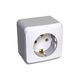 Systeme electric PA16-003B ЭТЮД О/У РОЗЕТКА с заземлением без шторок 16А 250B