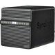Synology QC1,1GhzCPU/2GB/RAID0,1,10,5,6/up to 4HDDs SATA(3,5' or 2,5')/2xUSB3.2/2GigEth/iSCSI/2xIPcam(up to 30)/1xPS/2YW repl DS418